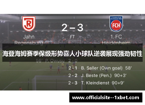 海登海姆赛季保级形势喜人小球队逆袭展现强劲韧性