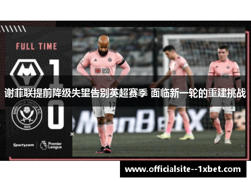 谢菲联提前降级失望告别英超赛季 面临新一轮的重建挑战