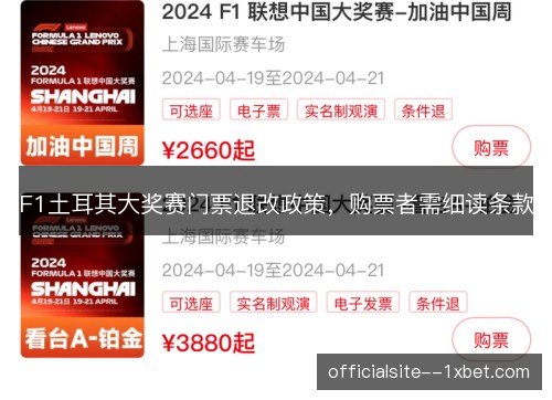 F1土耳其大奖赛门票退改政策，购票者需细读条款